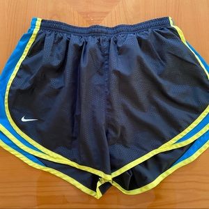 Nike Dri Fit Athletic Workout Shorts 💙💛🖤